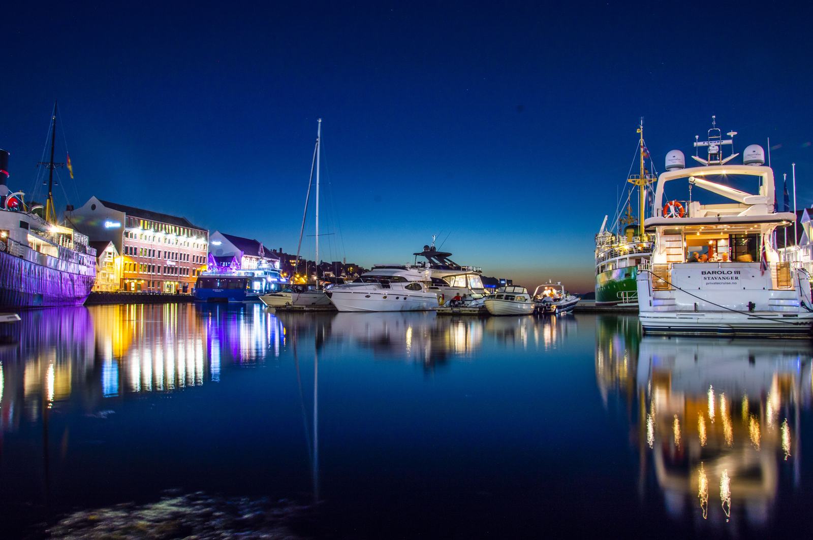 Blue hour, Stavanger