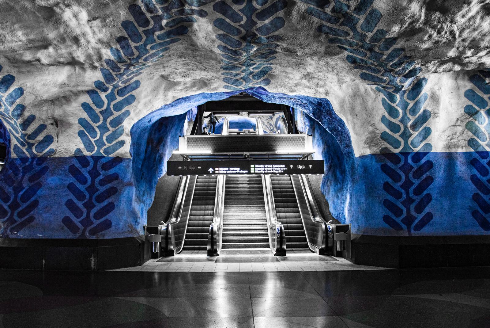 Blue cavern, T Centralen